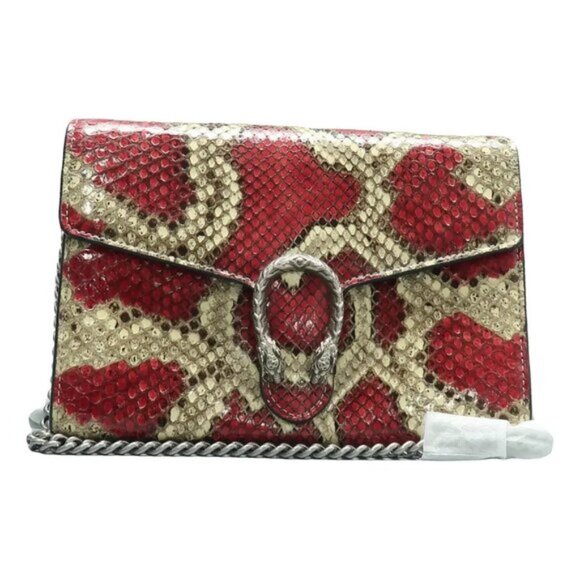 GUCCI Dionysus Chain Wallet Multi Color Leather Shoulder Bag 986-061825 - Picture 1 of 12